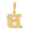 10k Initial B Pendant