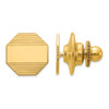 14k Men's Octagonal Grooved Tie Tac