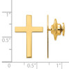 14k Cross Tie Tac