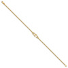 14k Polished Dolphin 9in Anklet 14k Polished Dolphin 9in Anklet