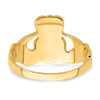 10k Polished Ladie's Claddagh Ring