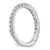 14k White Gold 3/4 carat Diamond Complete Wedding Band