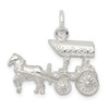Sterling Silver Horse and Carriage Charm Sterling Silver Horse and Carriage Charm