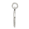 Sterling Silver Antiqued HorseShoe with Horse Head Charm