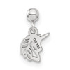 Mio Memento Sterling Silver Dangle Unicorn Charm