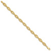 14K Diamond-Cut Bracelet
