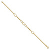 14K Polished Bars and Links Bracelet