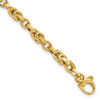 14K Gold Fancy Byzantine Style Link Bracelet