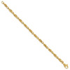 14K Gold Fancy Byzantine Style Link Bracelet
