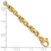 14K Gold Fancy Byzantine Style Link Bracelet