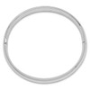 14k White Gold High Polished 10.00mm Hinged Bangle