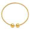 14K Polished Flexible Bangle