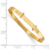 14K Madi K Polished Expandable Baby Bangle