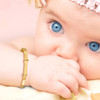 14K Madi K Polished Expandable Baby Bangle