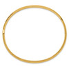 14k 3/16 High Polished Hinged Bangle Bracelet