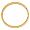 14k 7/16 High Polished Hinged Bangle Bracelet