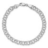 14KW Double Link Charm Bracelet