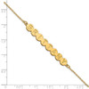 14K 8 Letter Bubble Bracelet