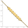 14K 7 Letter Bubble Bracelet