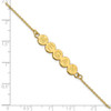 14K 5 Letter Bubble Bracelet