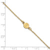 14K 1 Letter Bubble Bracelet