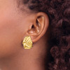 14k Omega Clip Non-pierced Earrings