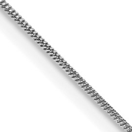 14k WG .6mm Round Snake Chain