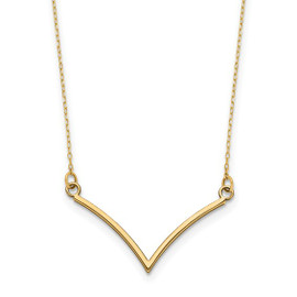 14k V Necklace