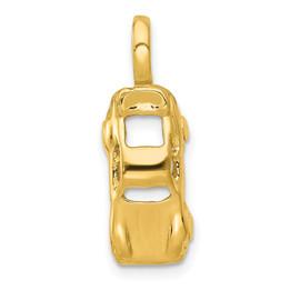 14k 3D Sports Car Charm