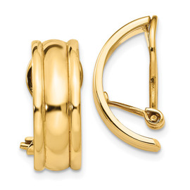 14k Fancy Non-pierced Earrings