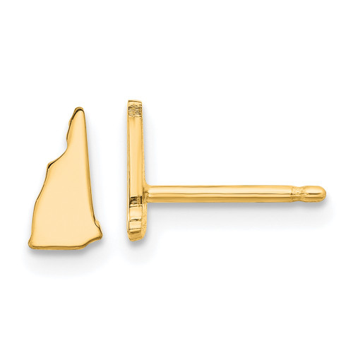 14KY New Hampshire State Earrings