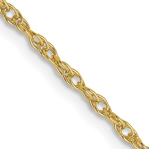 18K Leslie's 1.3mm Baby Rope Chain