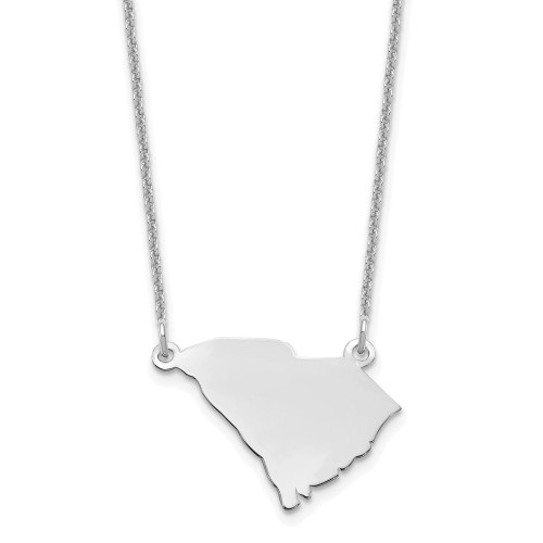 14KW South Carolina State Necklace