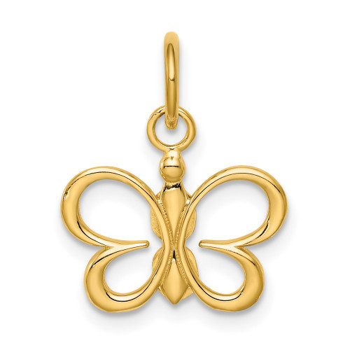 14k Butterfly Pendant