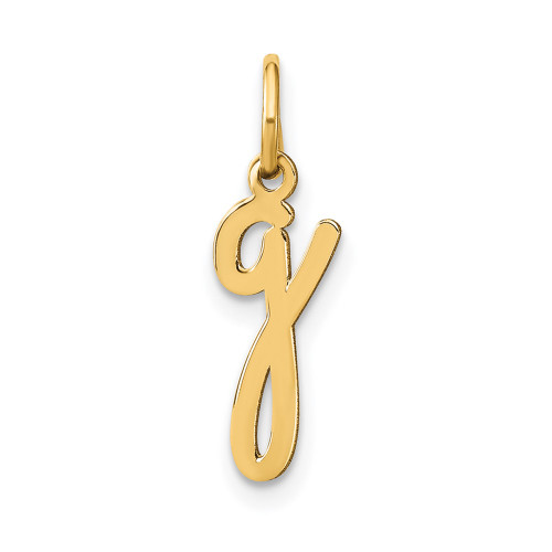 14KY Lower case Letter G Initial Charm 14KY Lower case Letter G Initial Charm