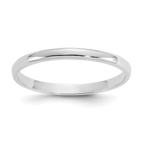 14K White Gold Madi Kids Polished Ring