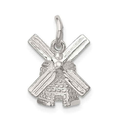 Sterling Silver Windmill Charm Sterling Silver Windmill Charm