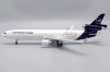 EW2M11001 | JC Wings 1:200 | Lufthansa Cargo McDonnell Douglas MD-11(F) Farewell MD-11 Reg: D-ALCC With Stand