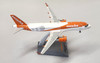 320-UZHD | Blue Box 1:200 | Airbus A320neo easyJet G-UZHD, 'NEO' (with stand)