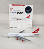 BB4-741-006 | Big Bird 1:400 | Boeing 747-100 Virgin Atlantic Airways Reg: G-VMIA With Antenna