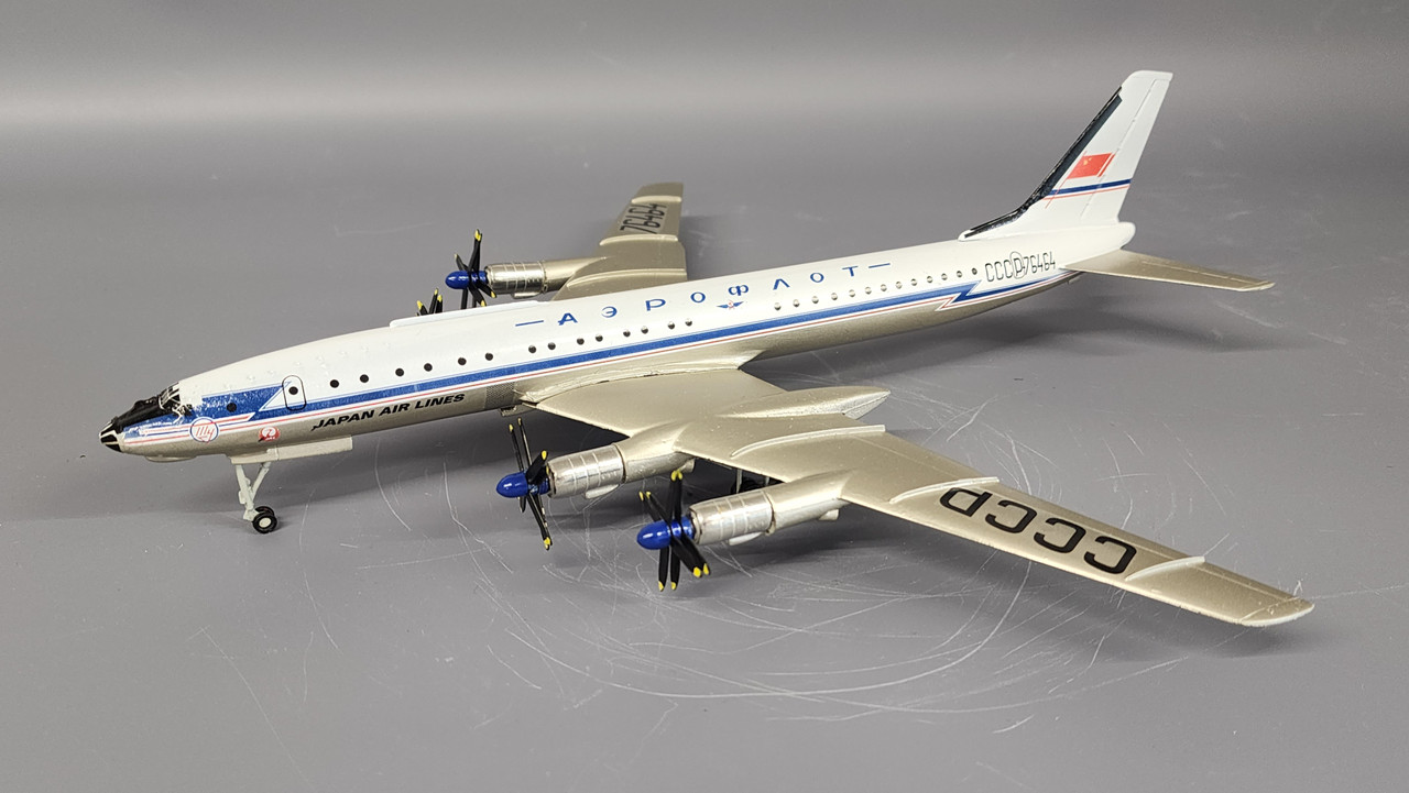 爆買い1/200 Western Model UK アエロフロート航空 Aeroflot ツポレフ Tupolev Tu-114 民間航空機