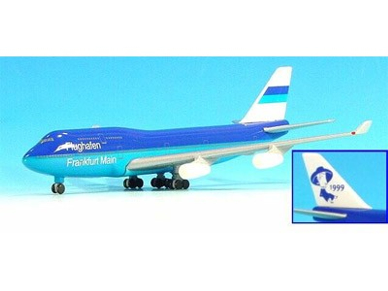 511087 | Herpa Wings 1:500 | Boeing 747-400 Frankfurt Airport 