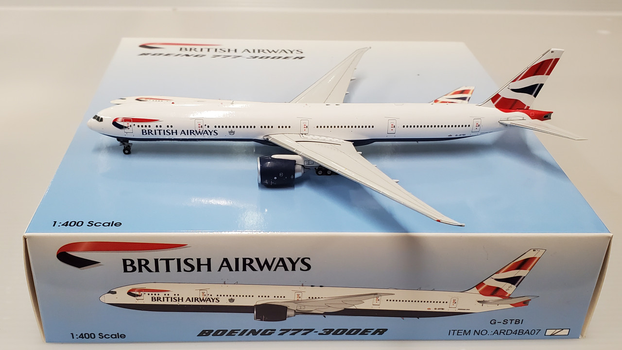 ARD4BA07 | ARD Models 1:400 | Boeing 777-300ER British Airways G 