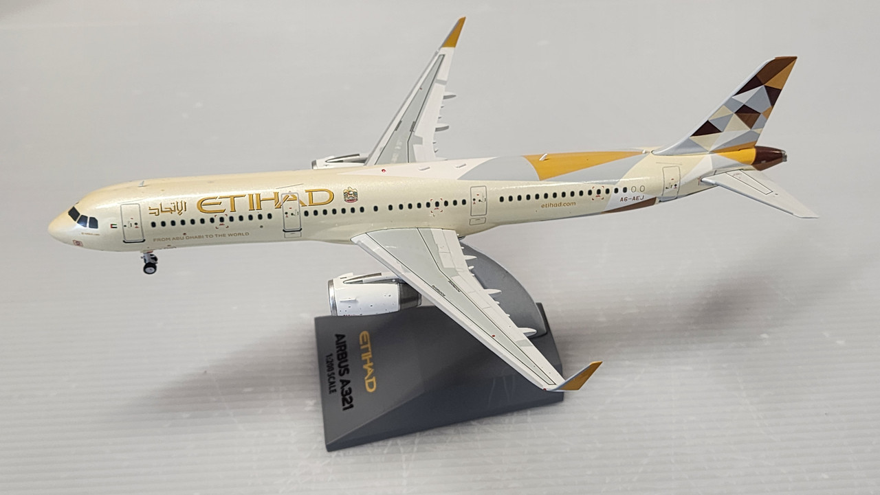 エティハド航空 A321 A6-AEJ 1/200 エティハド航空 A321 A6-AEJ 1/200 航空機・ヘリコプター