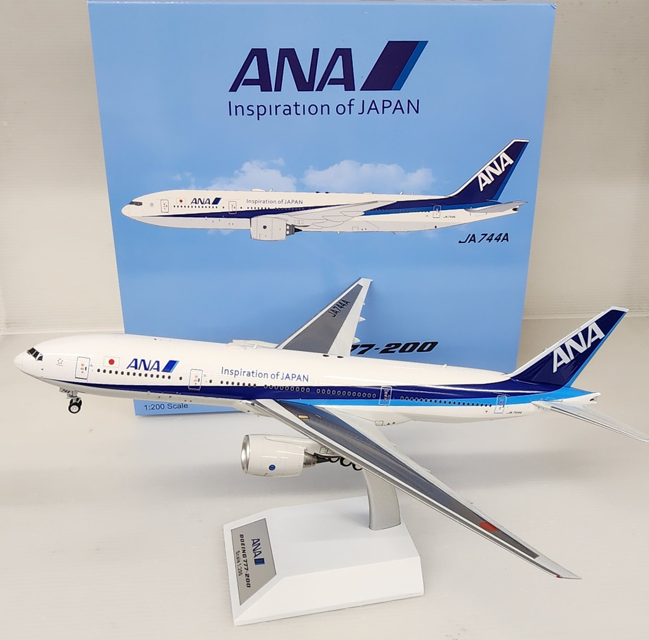 JF-777-2-003 | JFox Models 1:200 | Boeing 777-281ER All Nippon 