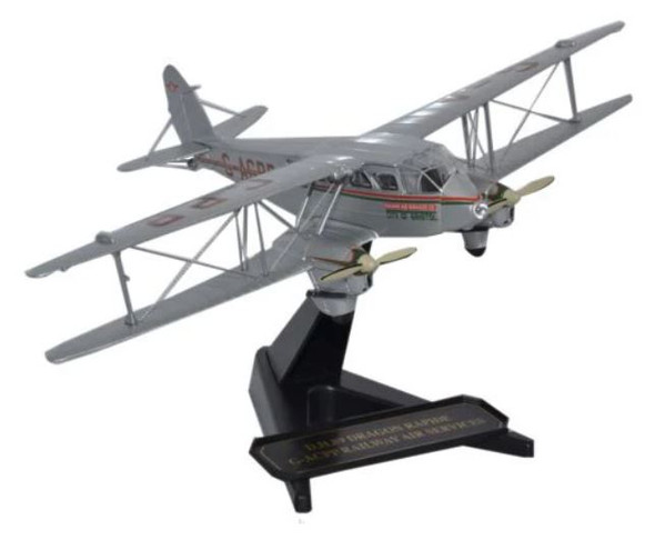 72DR006 | Oxford Die-cast 1:72 | Dragon Rapide Railway Air Services G-ACPP