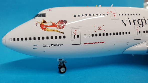 WB744AB | Blue Box 1:200 | Boeing 747-400 Virgin Atlantic G-VFAB