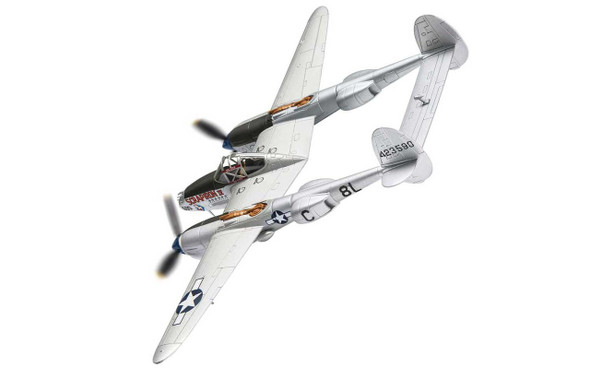 AA36613 | Corgi 1:72 | Lockheed P-38J Lightning, 44-23590 Scrapiron IV Capt. L E Blumer