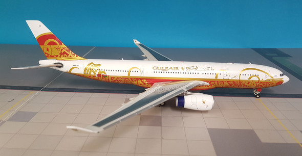 IF3321016 | InFlight200 1:200 | Airbus A330-200 Gulf Air A40-KF, '50th Anniv.' (with stand)