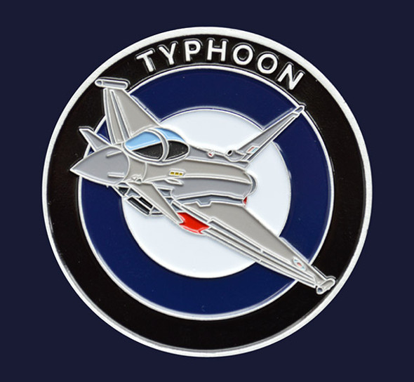 CC009 | Gifts Coins | Bespoke Coin - Typhoon / F-35 (double-sided, two designs)